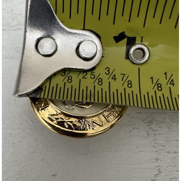 St. John Basics Gold Tone Replacement Buttons Set of 6 - Picture 6 of 7